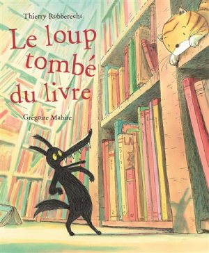 le loup tomb du livre