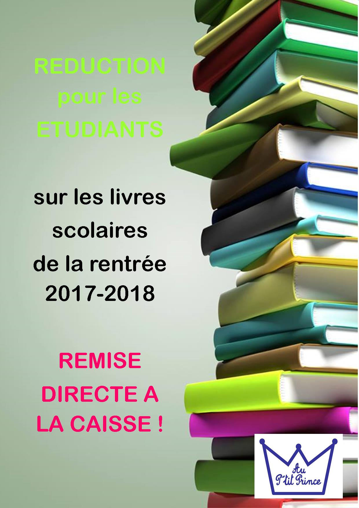 AFFICHE Remise livres scolaires 2017 2018