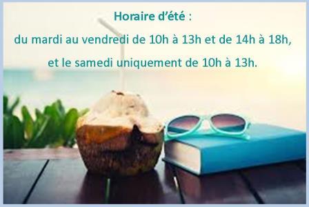 HORAIRE ETE 2019 sans congs site