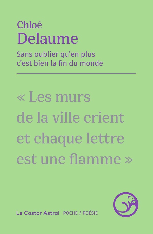 9791027808311 Sans oublier quen plus cest bien la fin du monde