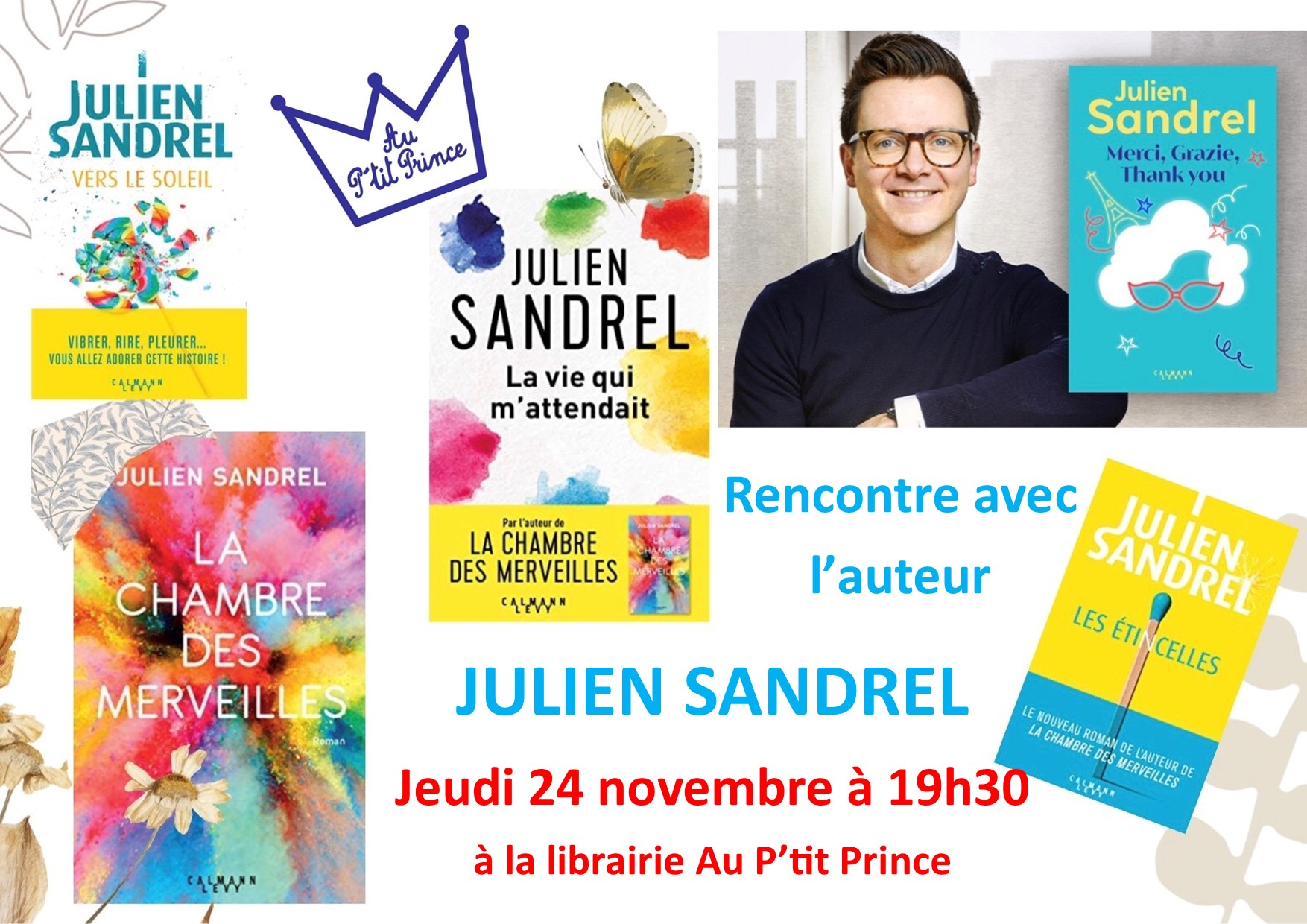 Rencontre Julien Sandrel 241122