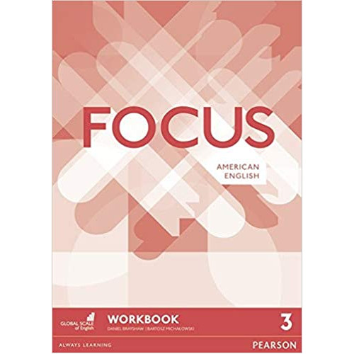 Focus Level 3 workbook + my english lab