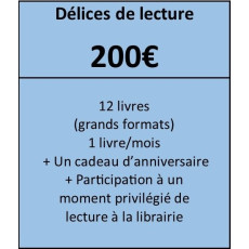 Abonnement "Délices de lecture 0-2 ans"