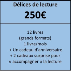 Abonnement "Délices de lecture 16 ans et plus"