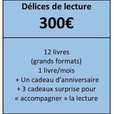 Abonnement "Délices de lecture Adultes"